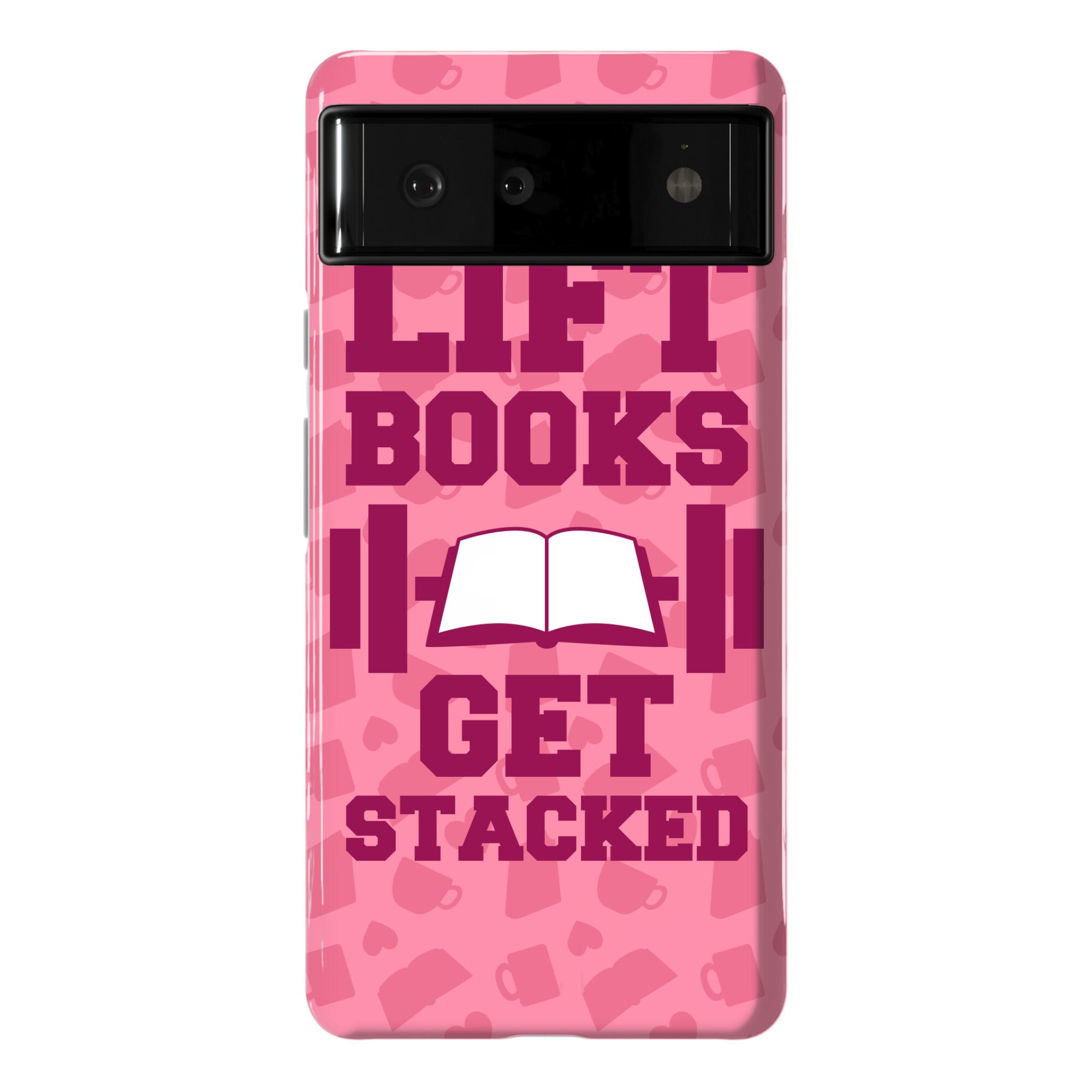 Lift Books, Get Stacked Phone Case